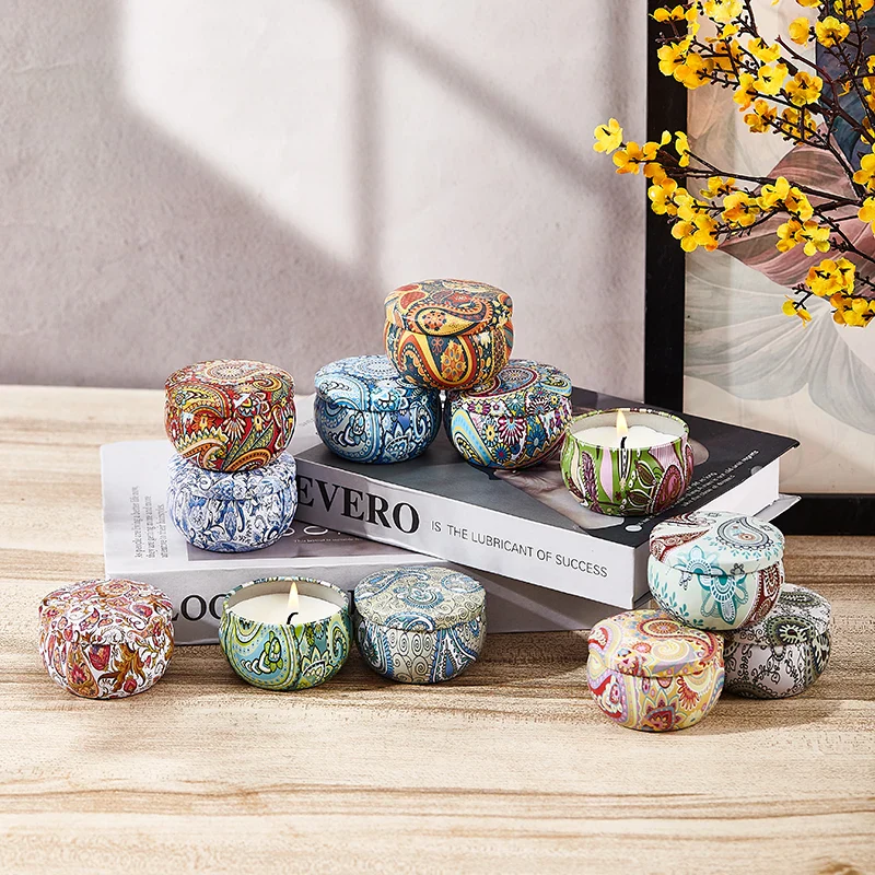 Florivis – 12-Delige Sojawas Geurkaarsen Set voor Aromatherapie & Cadeau - Image 5