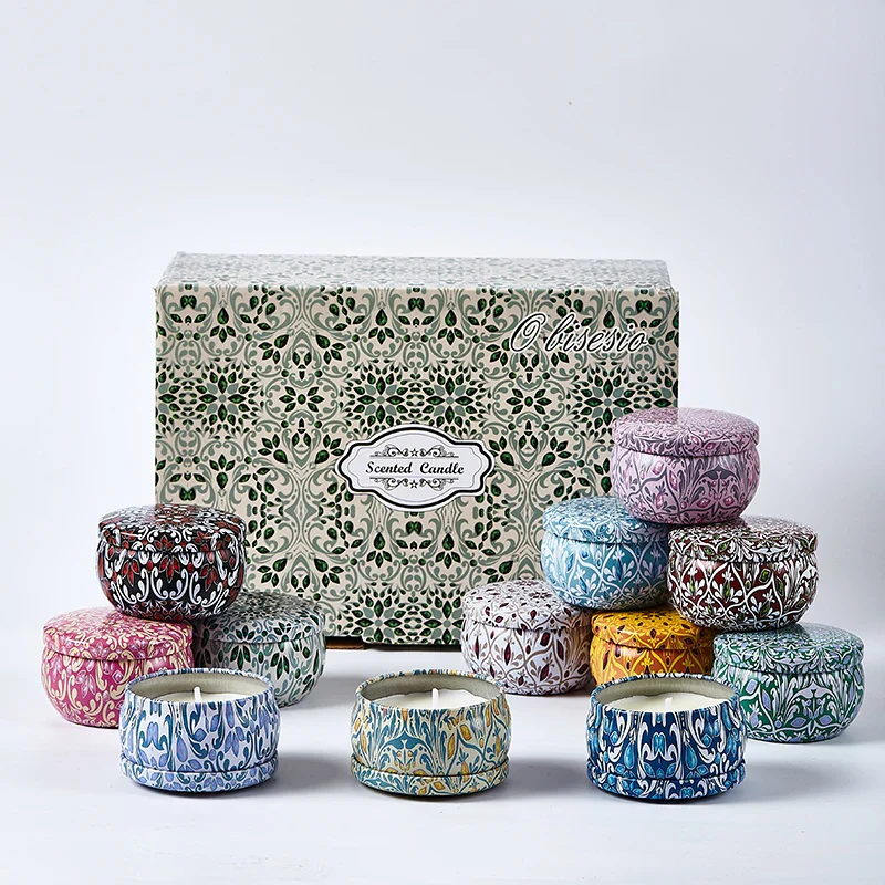 Florivis – 12-Delige Sojawas Geurkaarsen Set voor Aromatherapie & Cadeau - Image 7