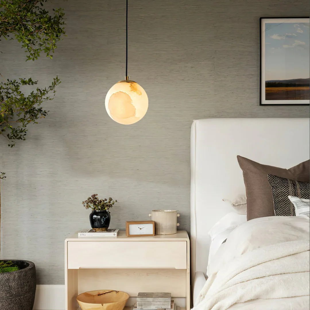 Fortuna - Albast Bol Hanglamp - Image 2