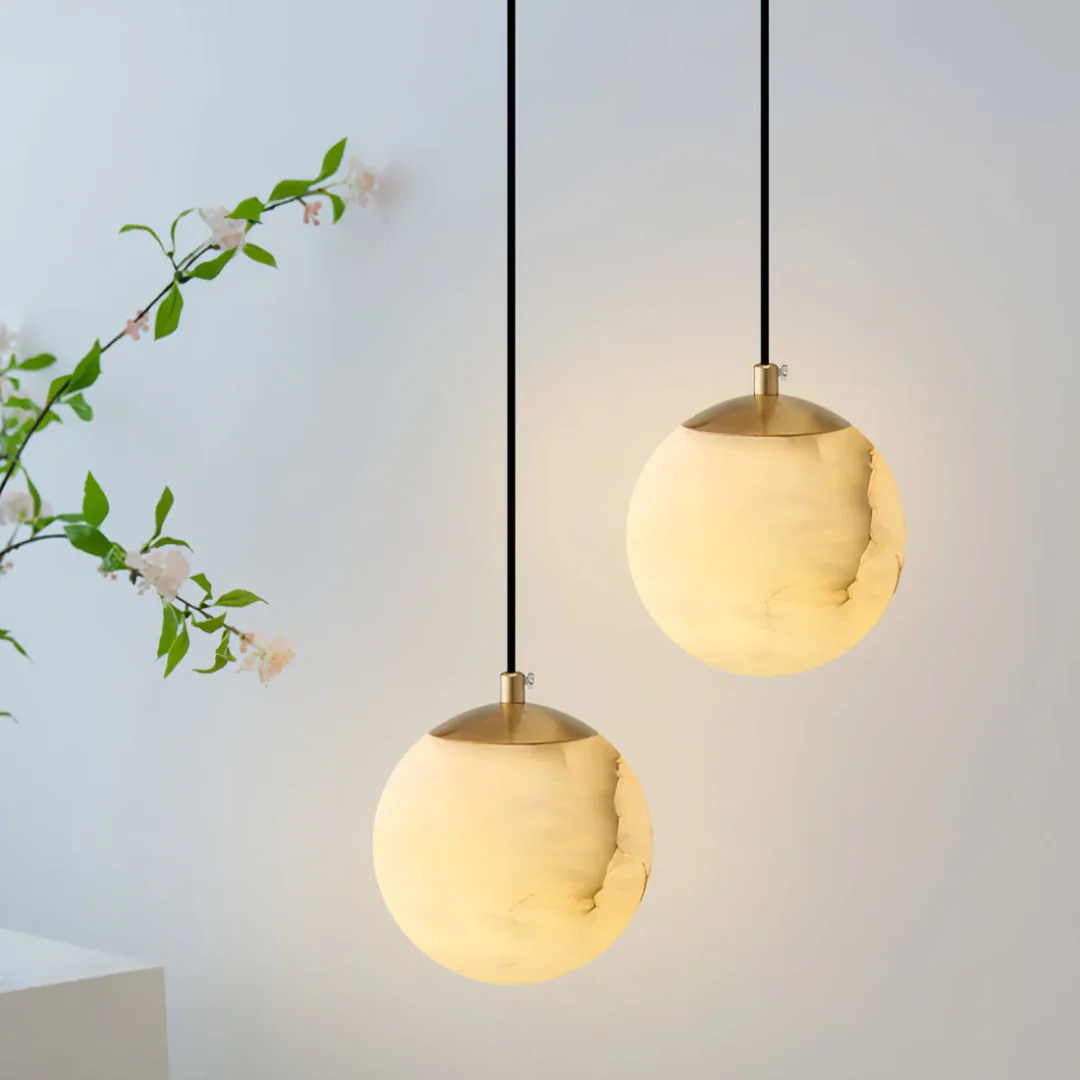 Fortuna - Albast Bol Hanglamp - Image 5