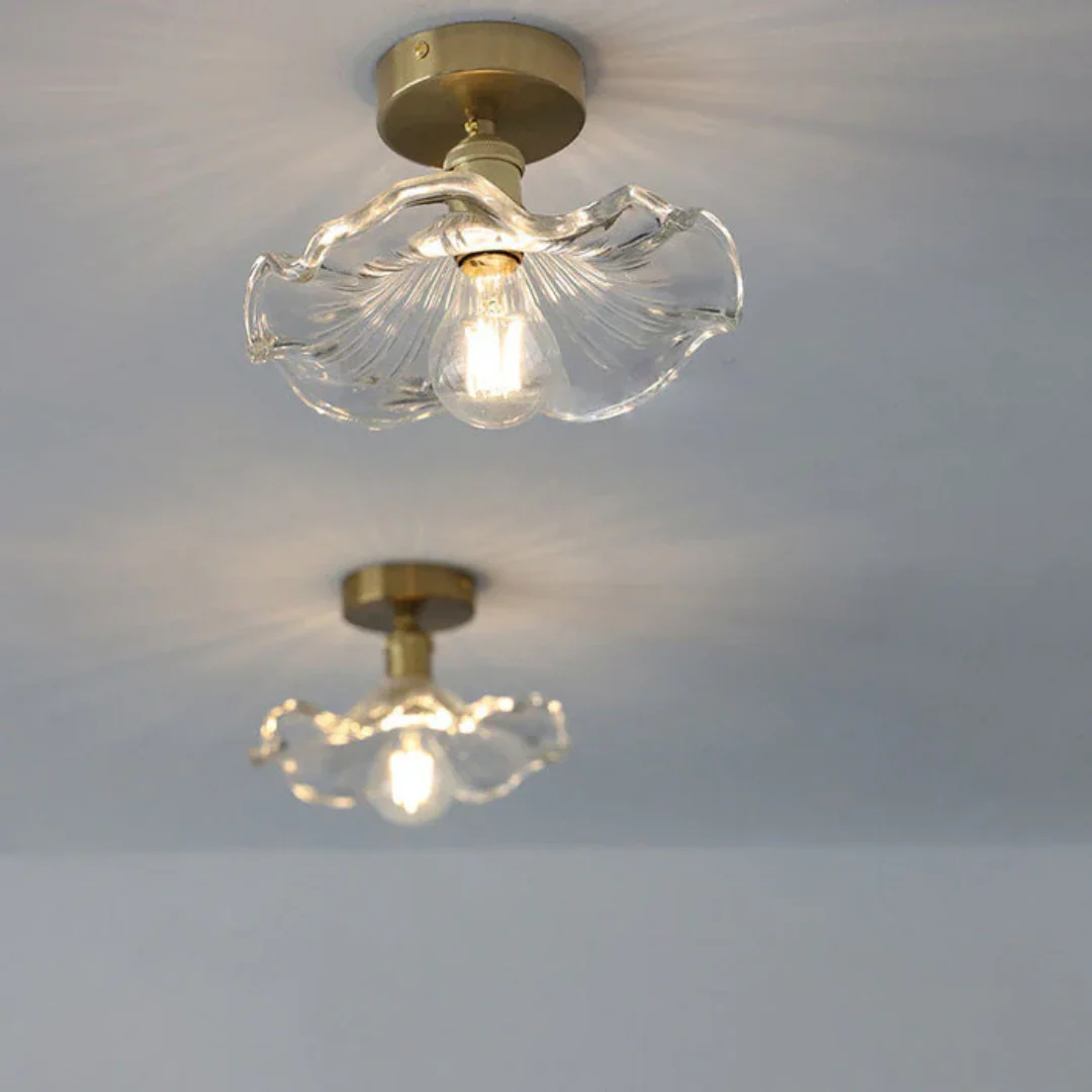 Fyrix - Glazen Hibiscus Plafondlamp - Image 3