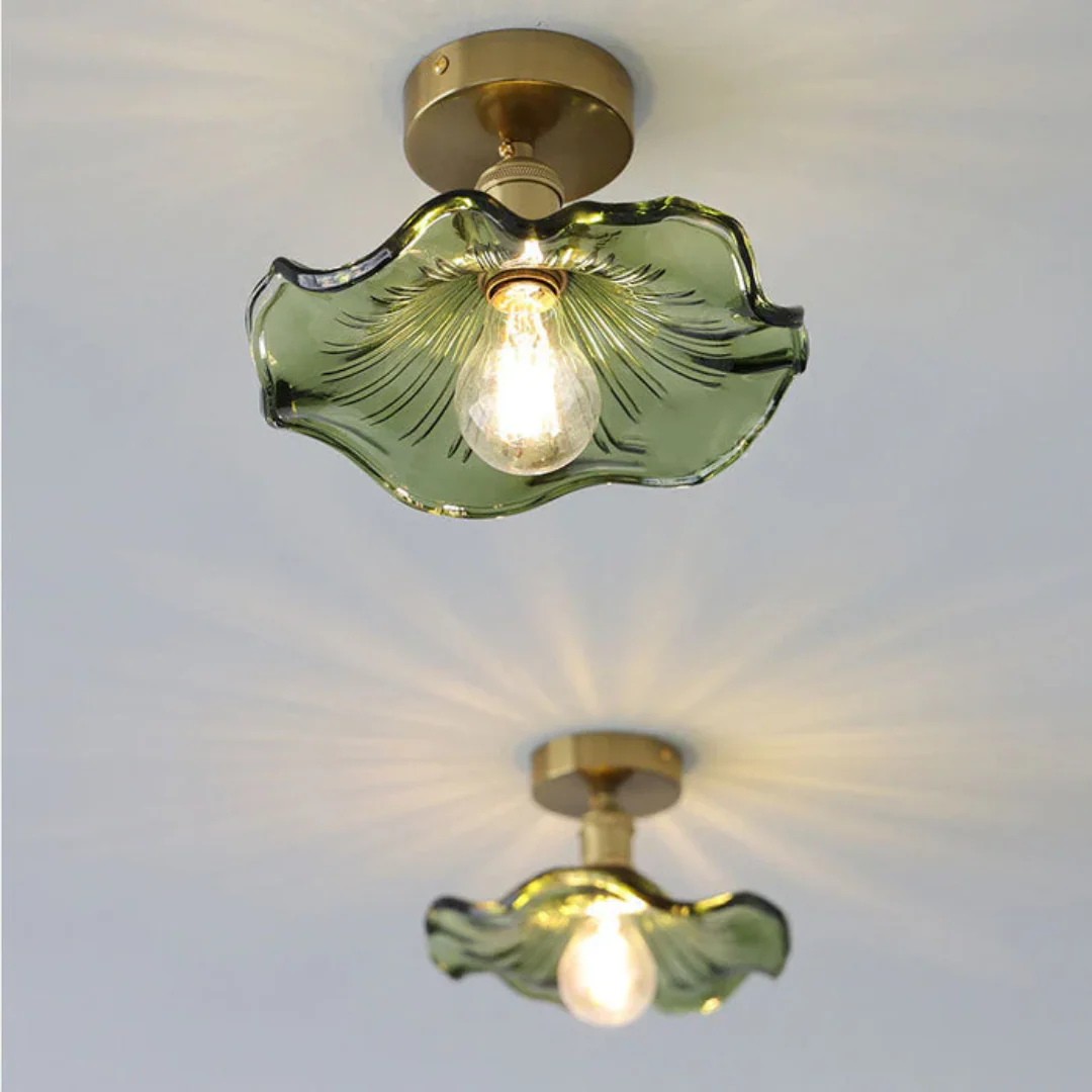 Fyrix - Glazen Hibiscus Plafondlamp - Image 4