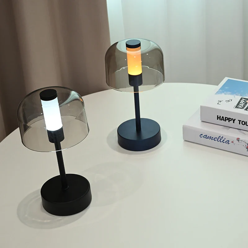 Glowmist - Decoratieve Tafellamp in Roomstijl met Oplaadbare Verlichting - Image 6