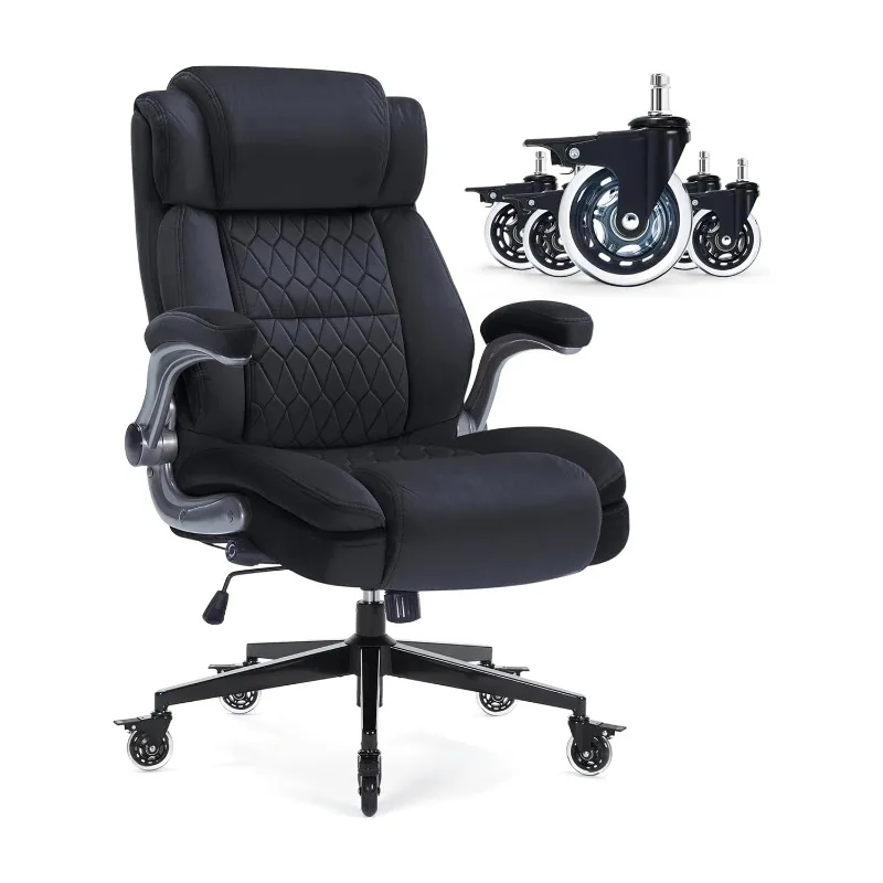 Granthor - Ergonomische Bureaustoel met Hoge Rug en Versterkt Onderstel - Image 2
