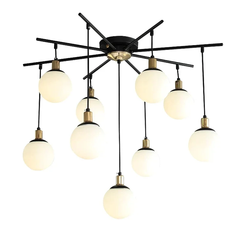 Ignatia - Vintage Scandinavische Kroonluchter met LED Verlichting voor de Woonkamer - Image 5