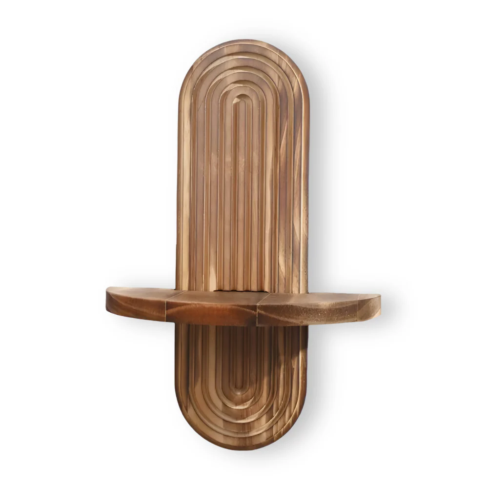 Isandro – Geometrische Houten Wandplanken Bohemian