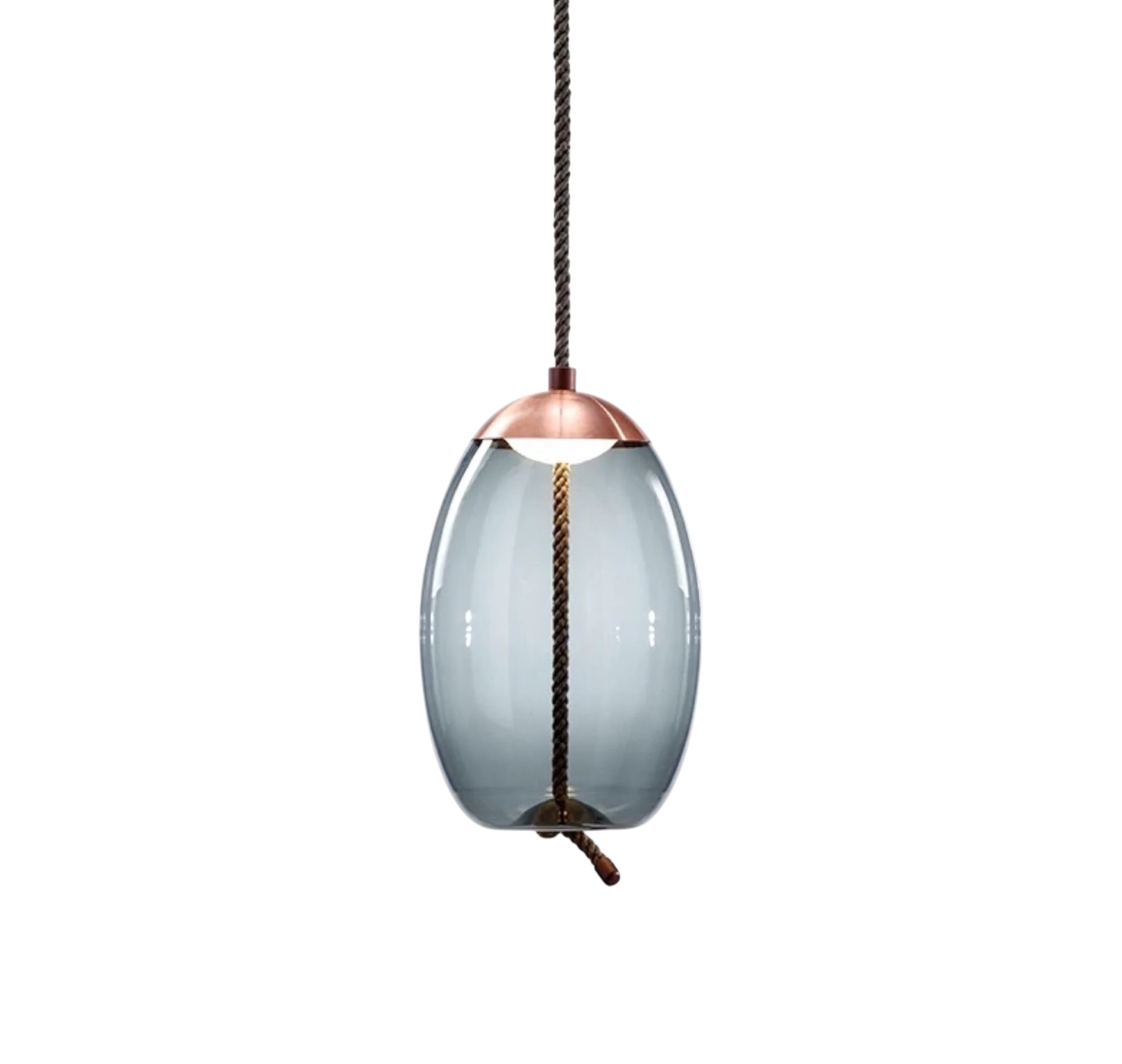 Isolara - Hanglamp in Roségoud met Touwaccent - Image 7
