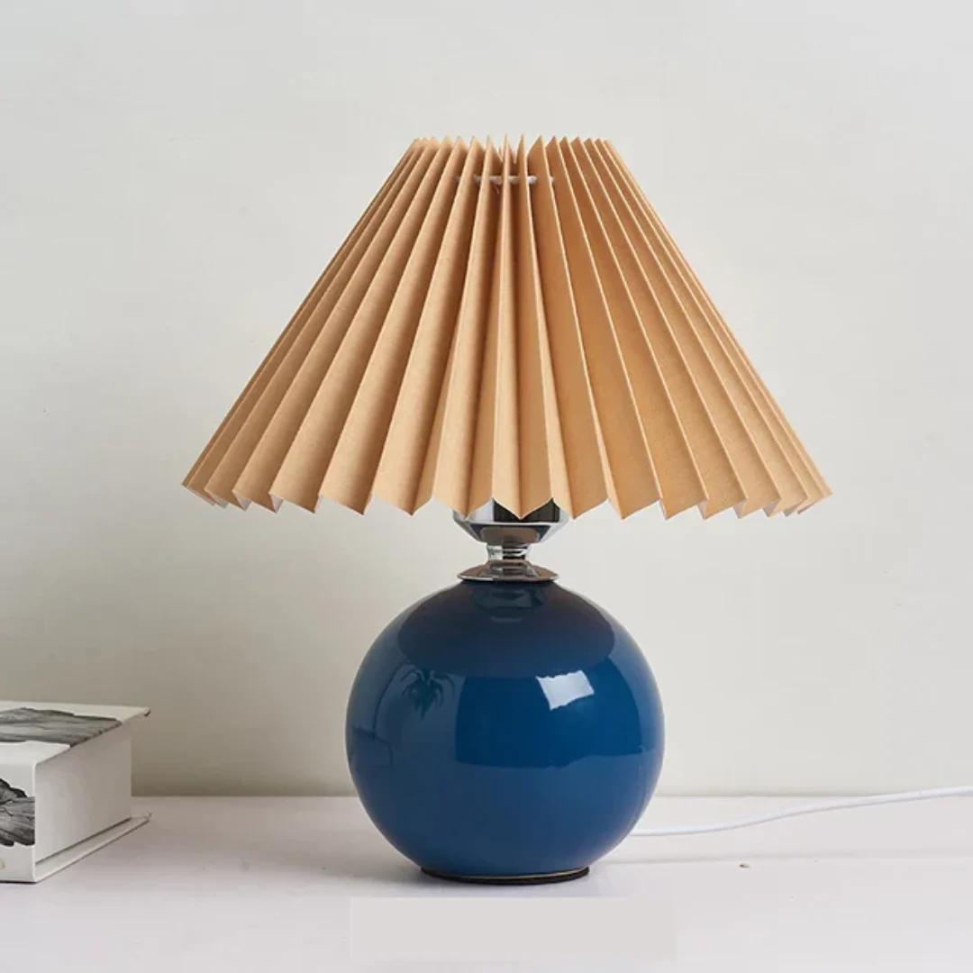 Jivro – Antieke Keramische Tafellamp voor Warme Sfeerverlichting