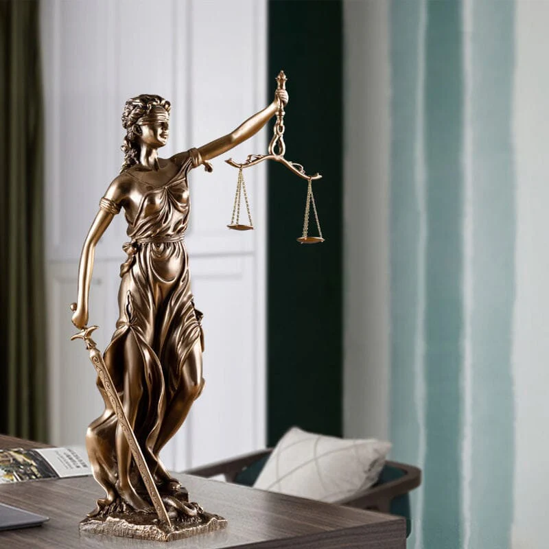 Justevara - Lady Justice Decoratieve Sculptuur