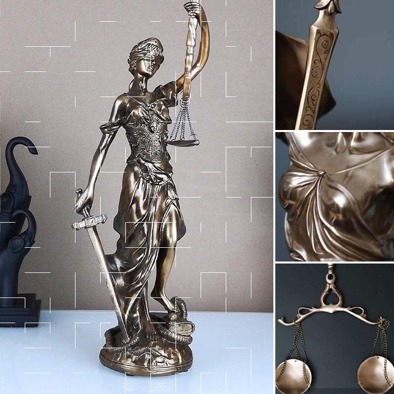 Justevara - Lady Justice Decoratieve Sculptuur - Image 6