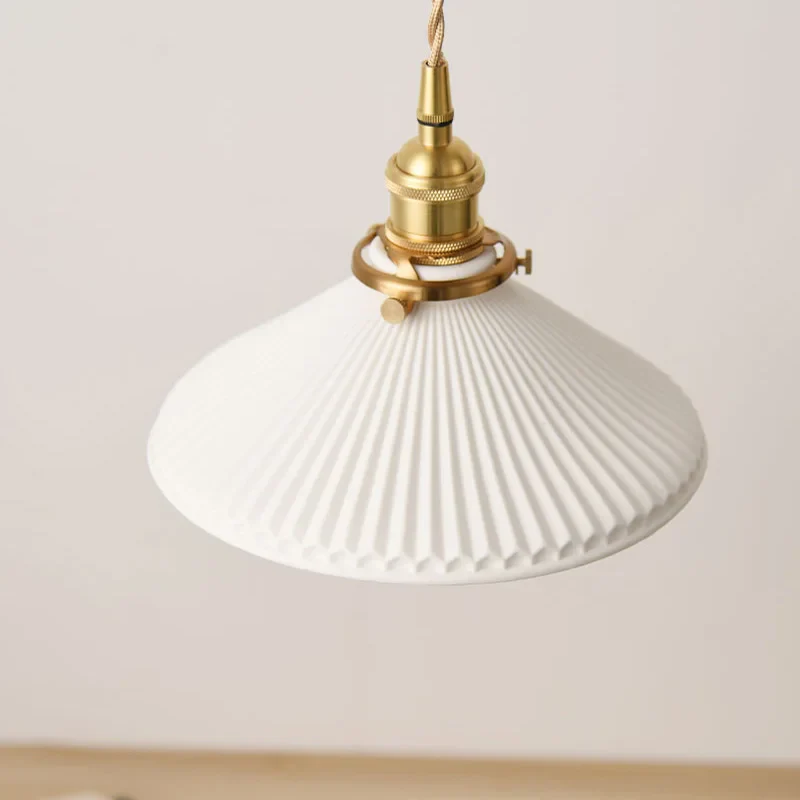 Kaelis - Japanse Keramische Retro Hanglamp Brons - Image 5