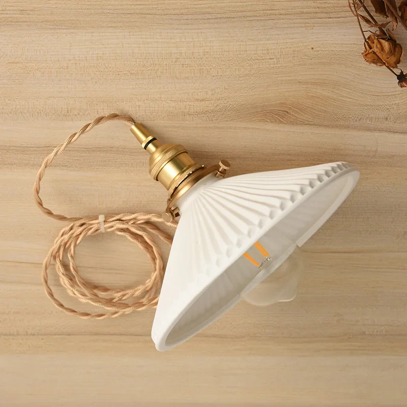 Kaelis - Japanse Keramische Retro Hanglamp Brons - Image 6