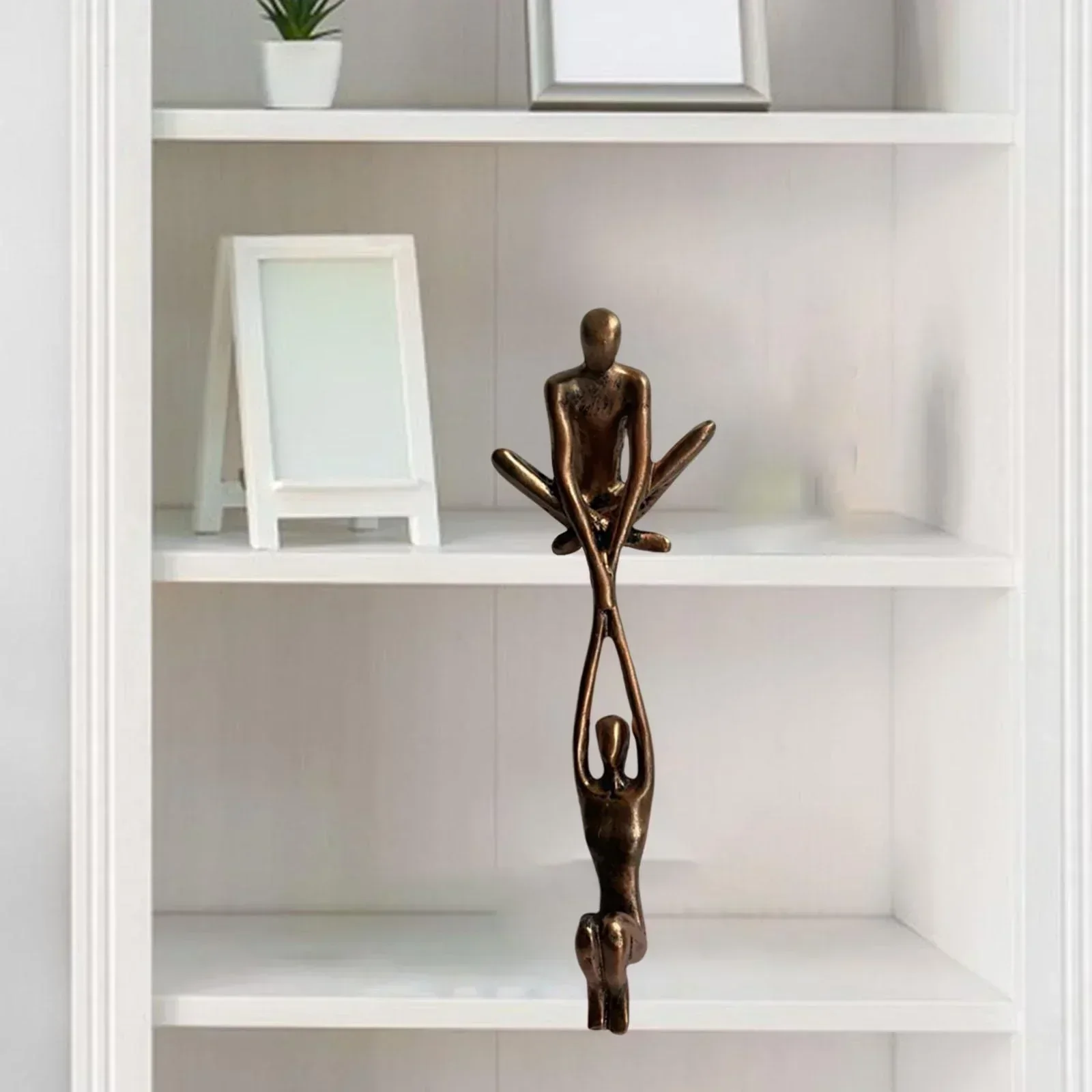 Lanoria - Sculptuur Beeldje Liefde en Kracht Decoratief - Image 2