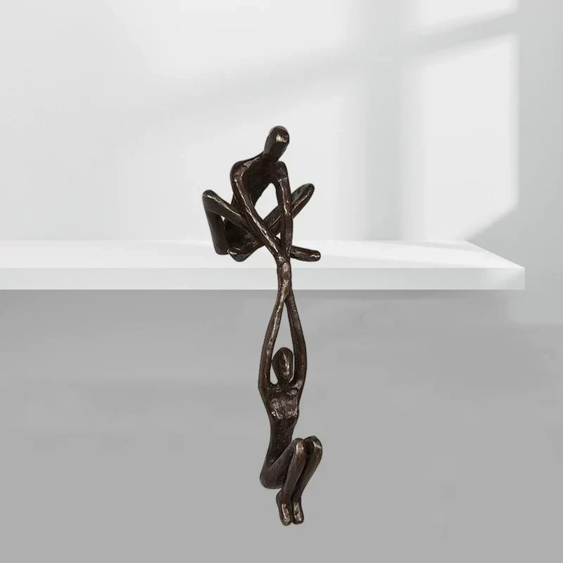 Lanoria - Sculptuur Beeldje Liefde en Kracht Decoratief - Image 4