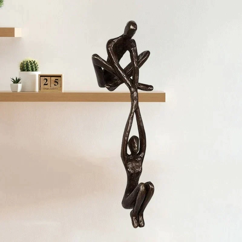 Lanoria - Sculptuur Beeldje Liefde en Kracht Decoratief - Image 5
