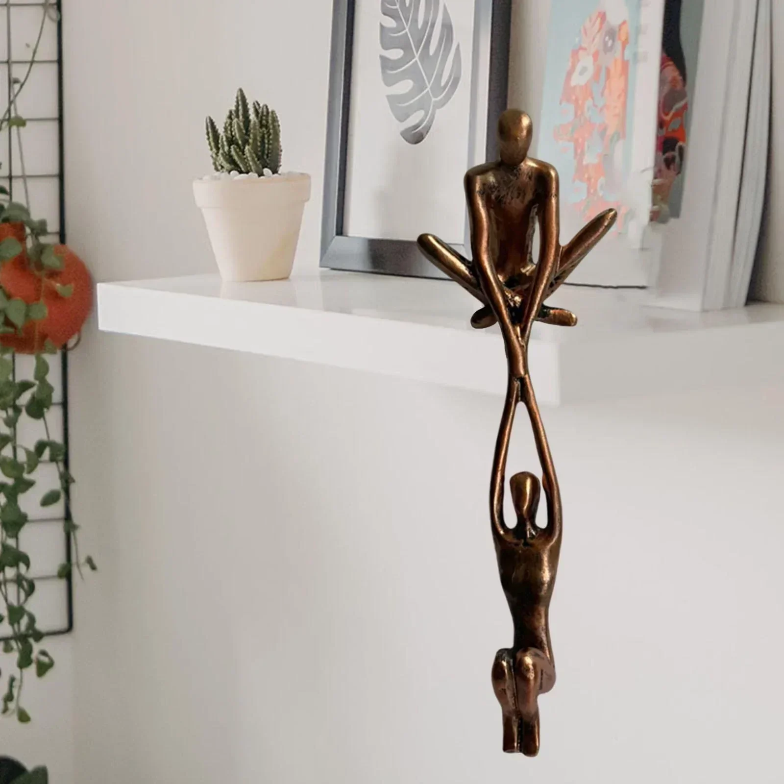 Lanoria - Sculptuur Beeldje Liefde en Kracht Decoratief - Image 6