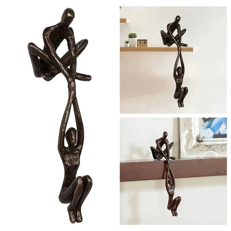 Lanoria - Sculptuur Beeldje Liefde en Kracht Decoratief - Image 7
