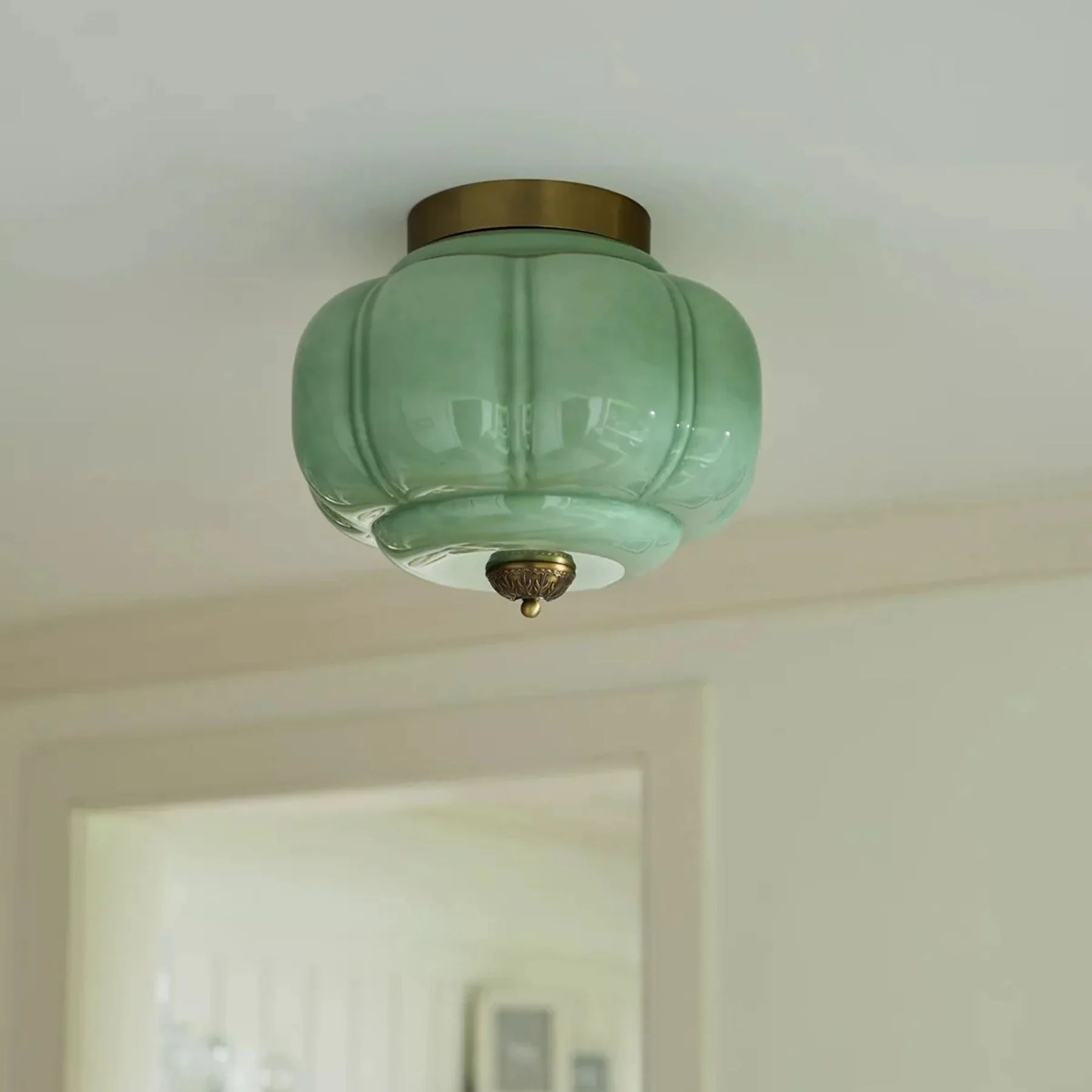 Lelon - Vlakke Glazen Plafondlamp - Image 17