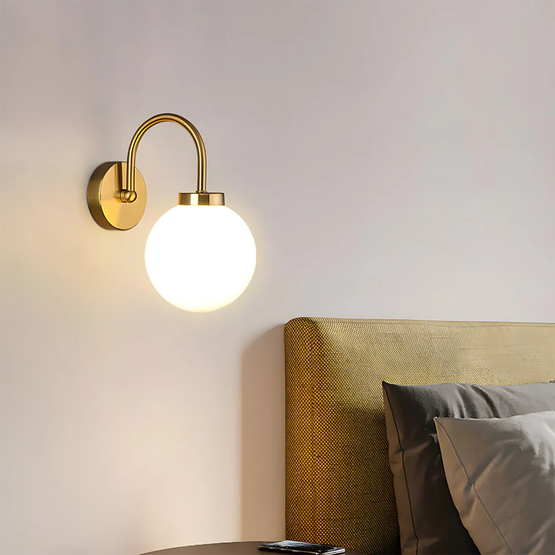 Licinia - Wandlamp met Glazen Bol - Image 2