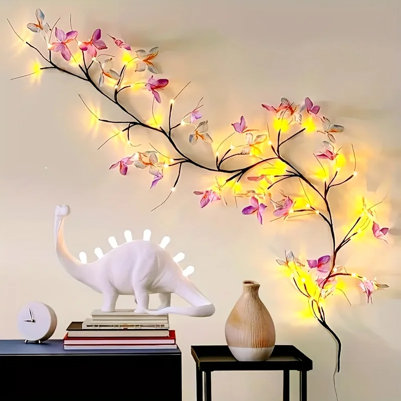 Lioraël – LED Vlindertak Sfeerverlichting met USB voor Muurdecoratie - Image 3