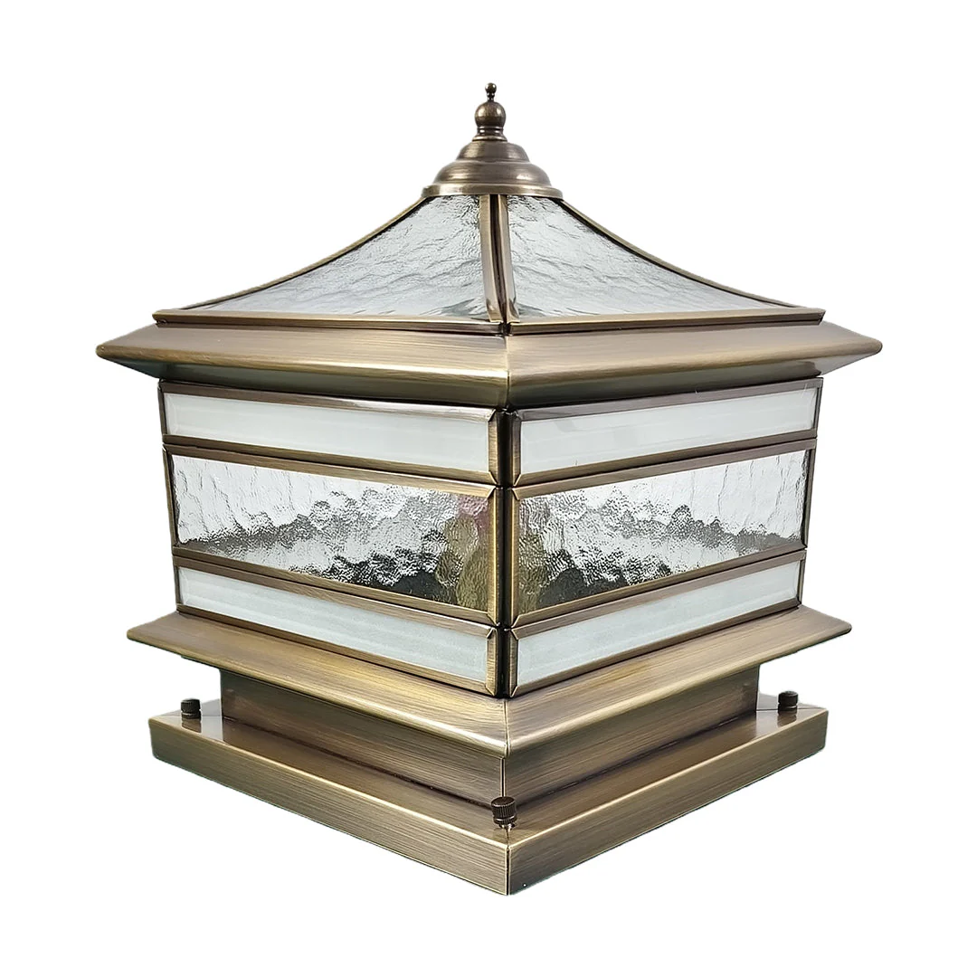 Lomorva – Solar LED Buitenlamp Warm Wit Waterdicht Koper Vintage - Image 8