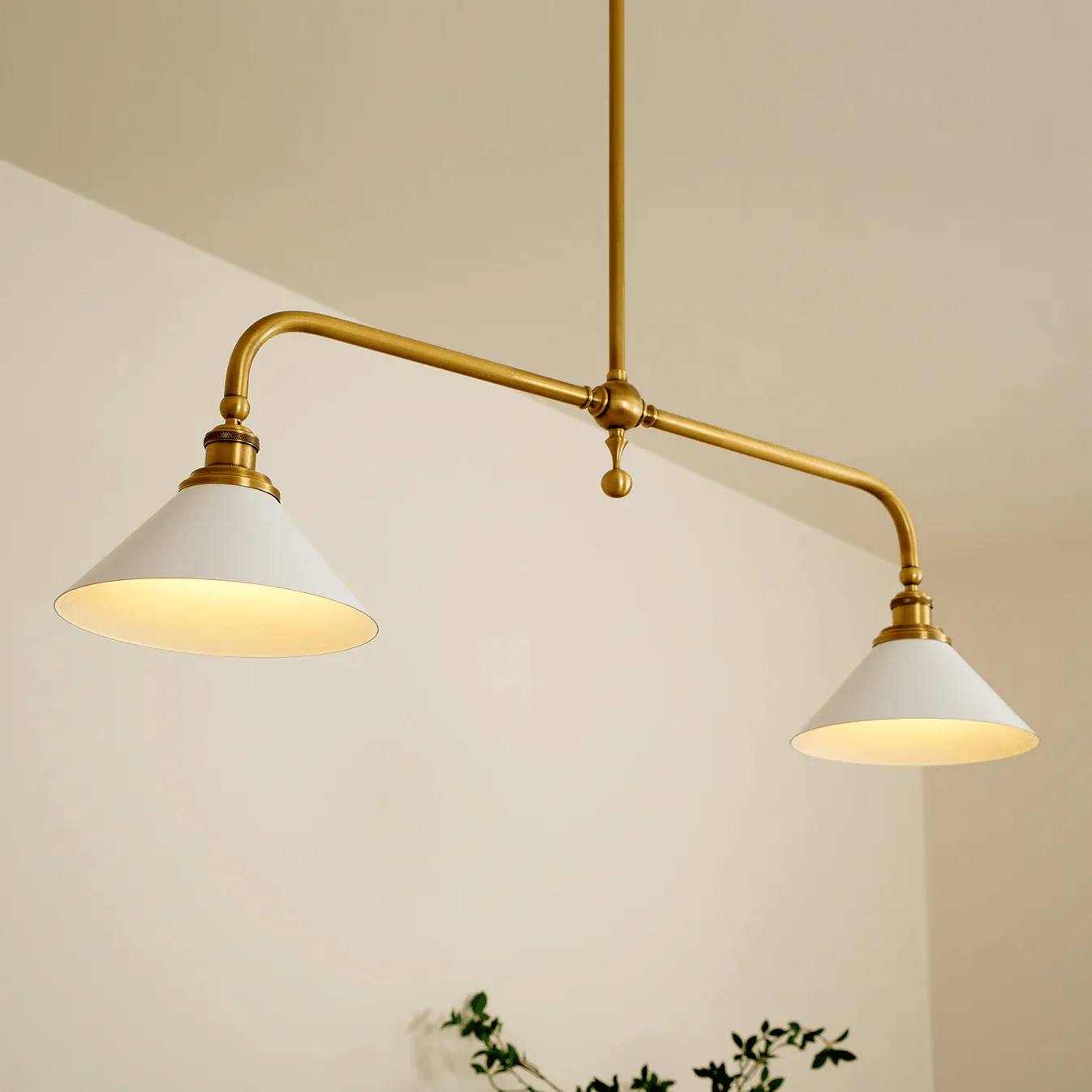 Lonera – Lineaire Messing Hanglamp - Image 5