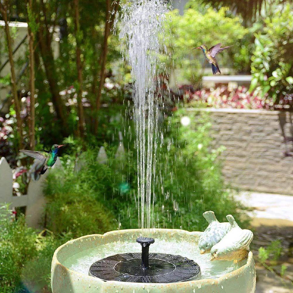 Lorinade – LED zonne fonteinpomp voor buiten waterornament