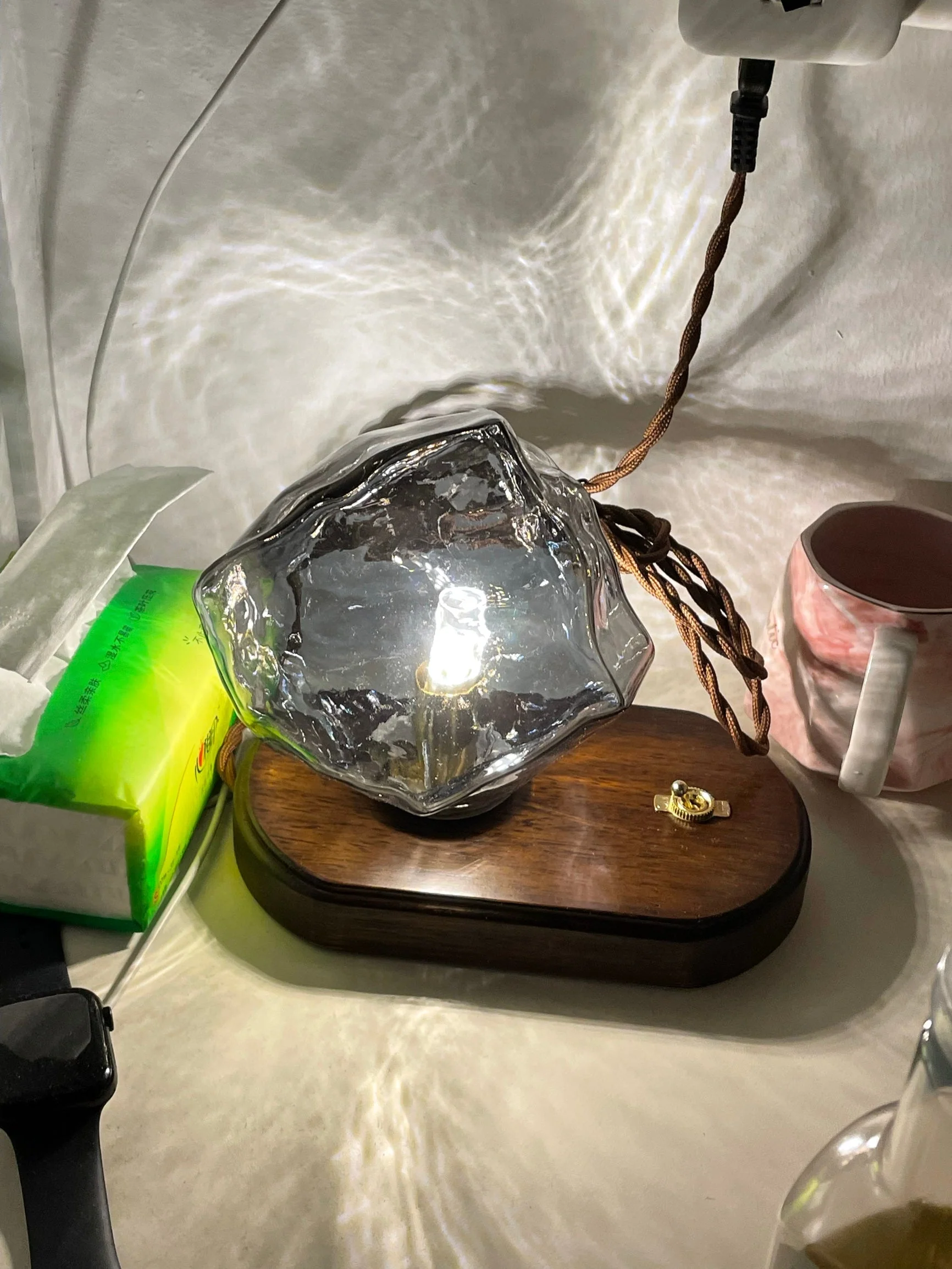 Lucerra – Tafellamp Matglas Met Bewegingssensor - Image 16