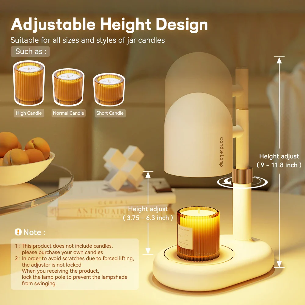 Lumanza - Dimbare Geurkaars Verwarmer met Halogeenlamp - Image 5