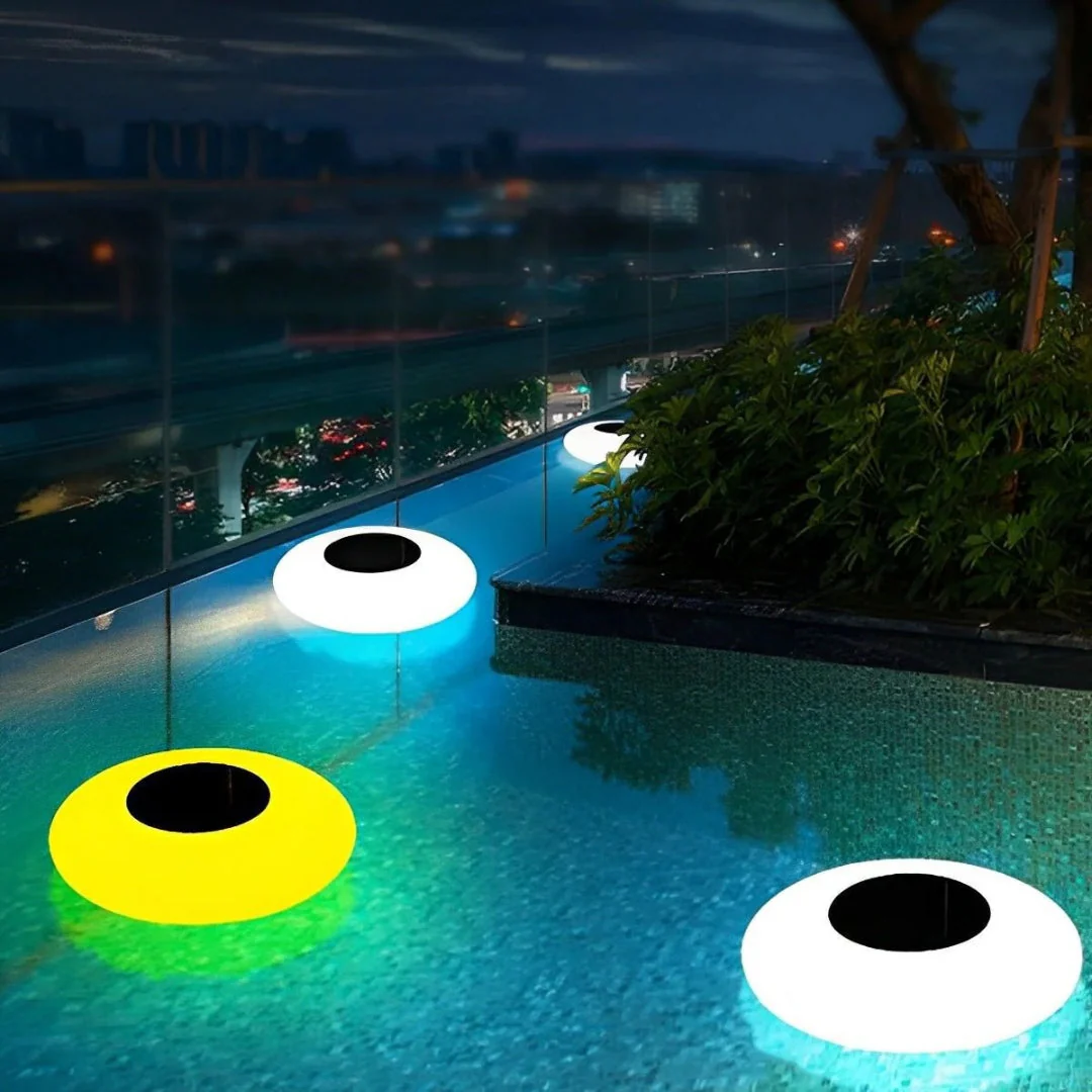 Luméa – RGB Solar Drijvende Zwembad LED - Image 3