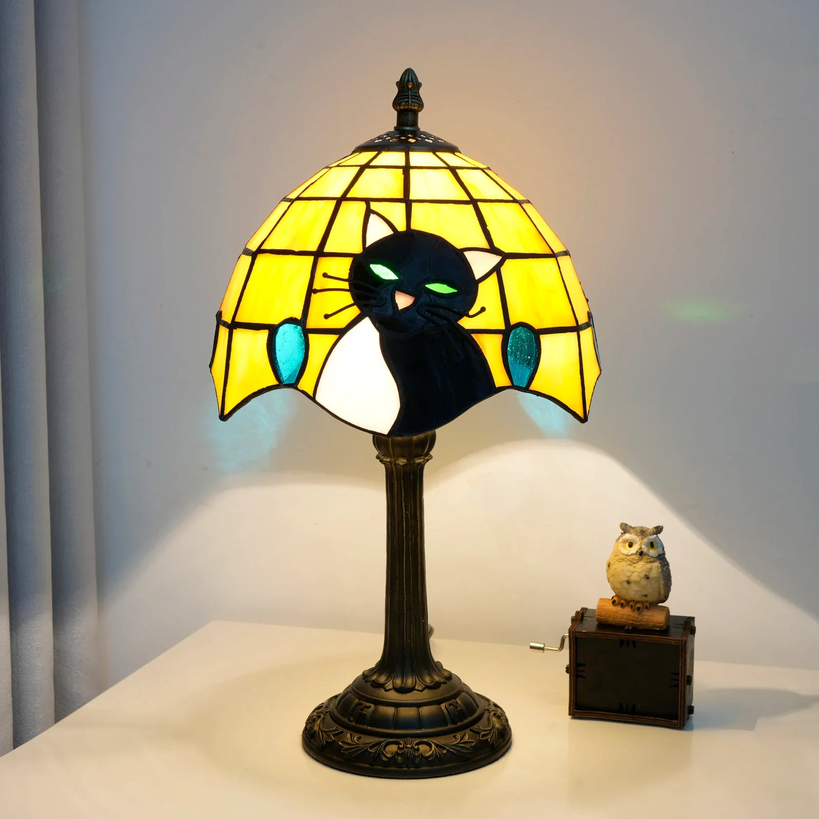 Luminia - Zwarte Kat Tafellamp voor Kinderkamer of Nachtkastje - Image 3