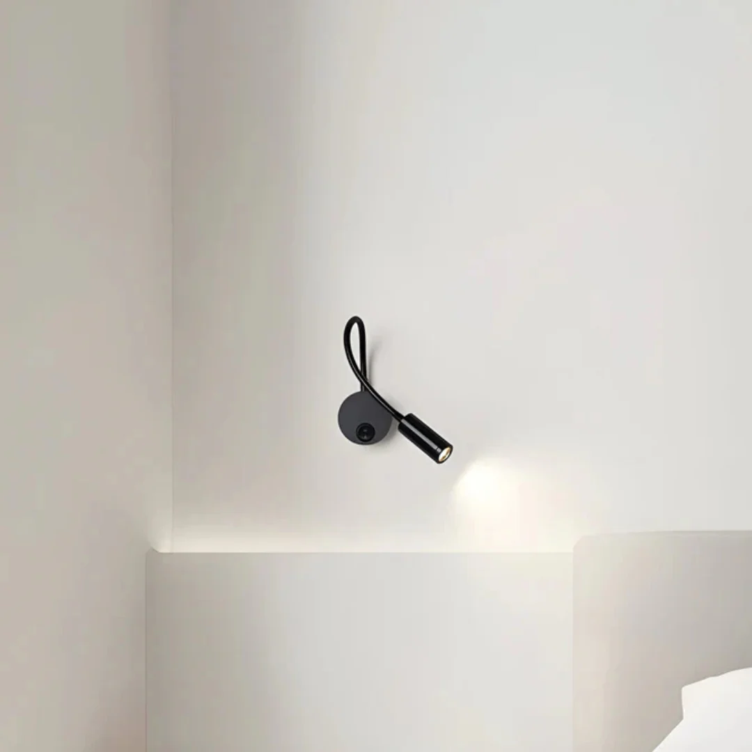 Lumio - Flexibele zwarte LED-wandlamp voor binnen - Image 3