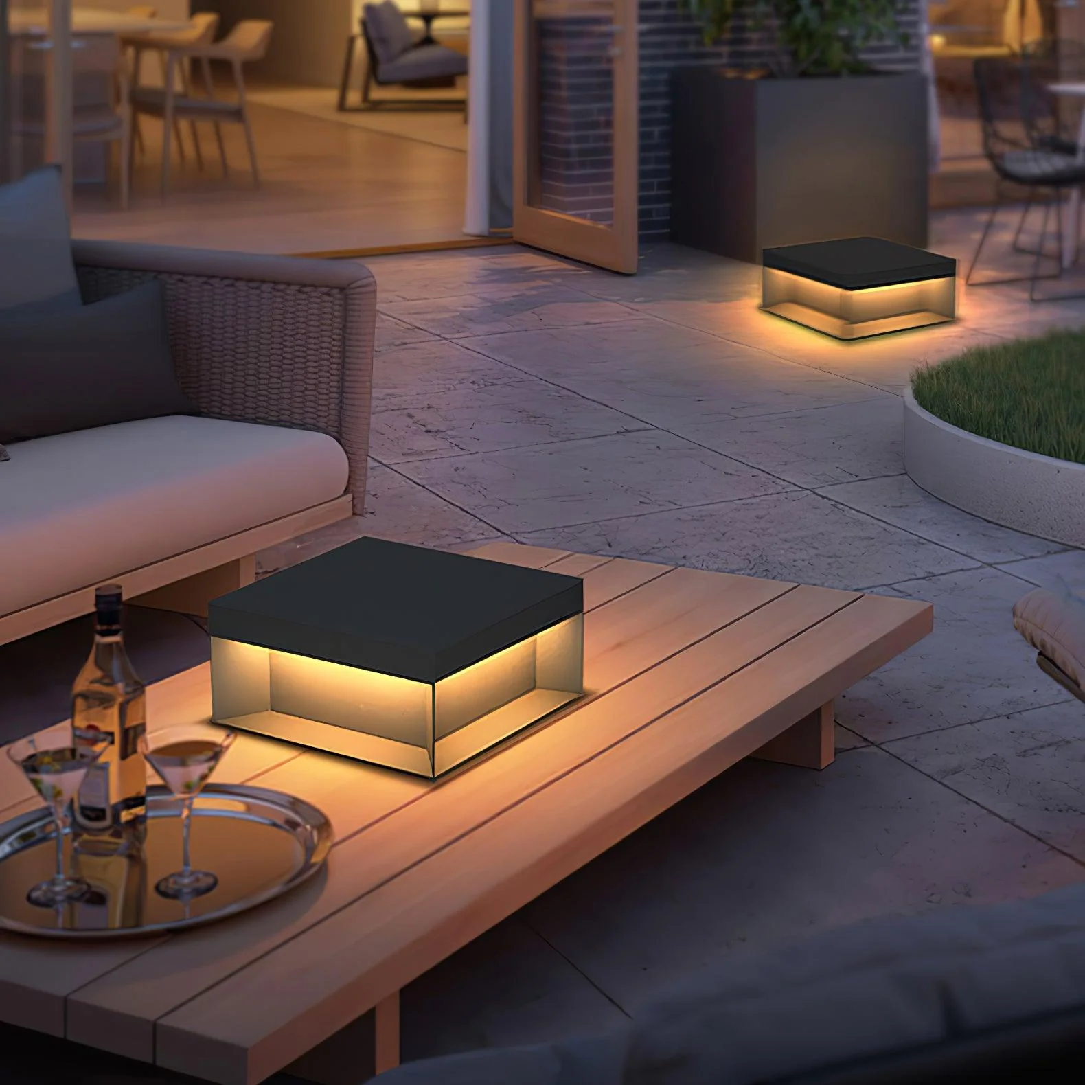 Lumioran - Solar Tuin Pilar Lamp - Image 10