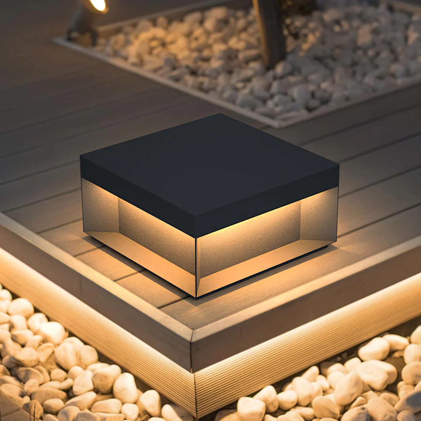 Lumioran - Solar Tuin Pilar Lamp - Image 3