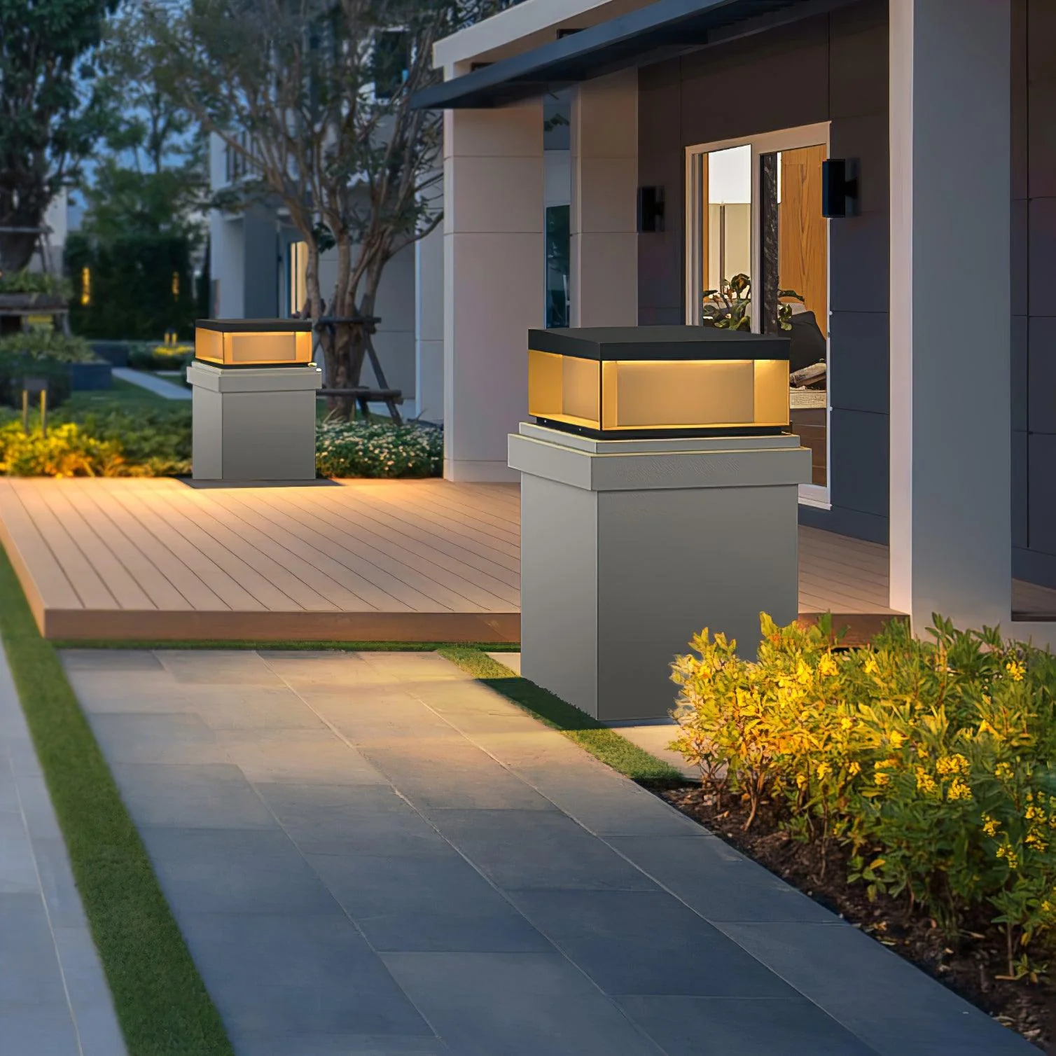 Lumioran - Solar Tuin Pilar Lamp - Image 36