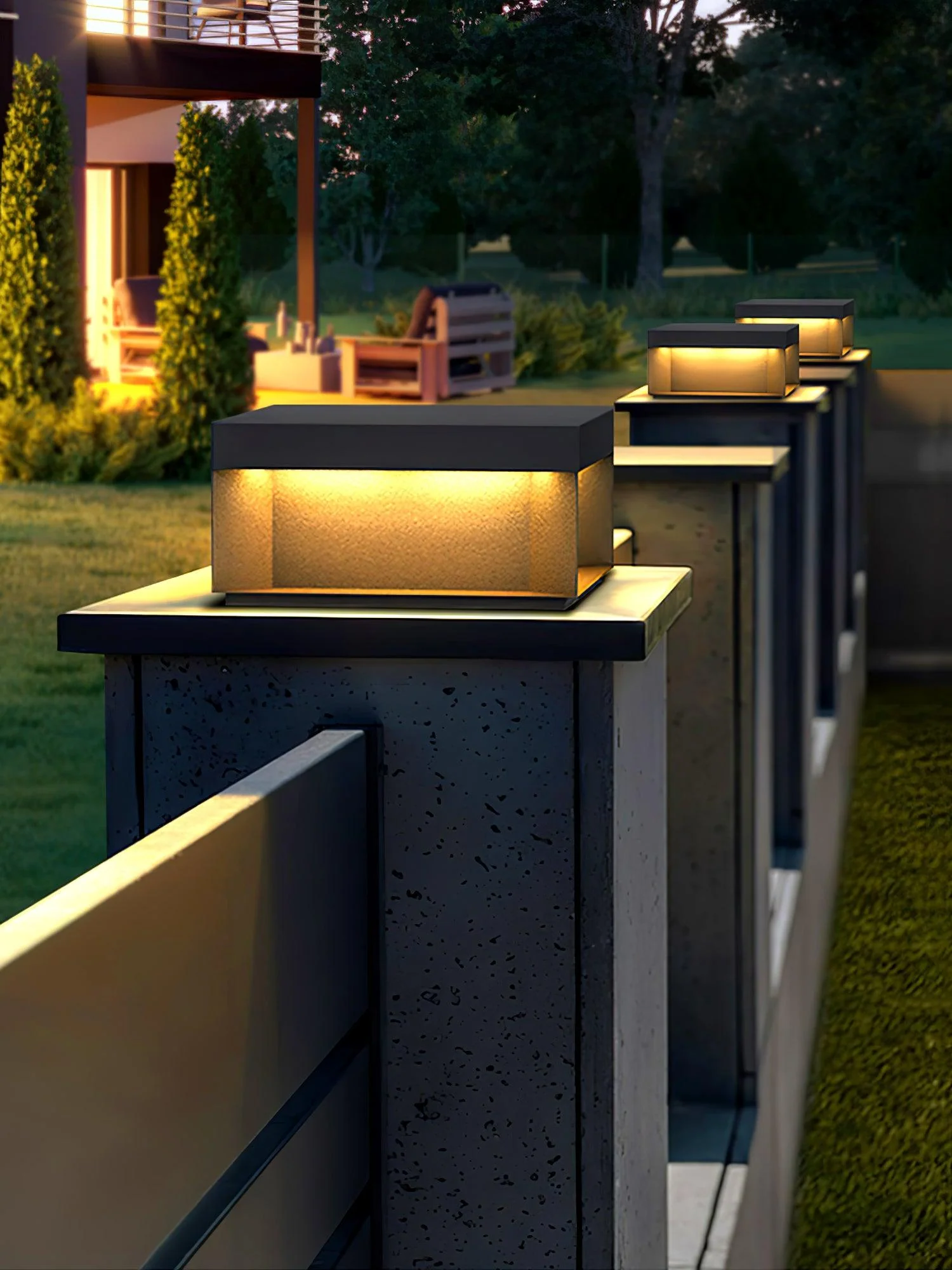Lumioran - Solar Tuin Pilar Lamp - Image 38