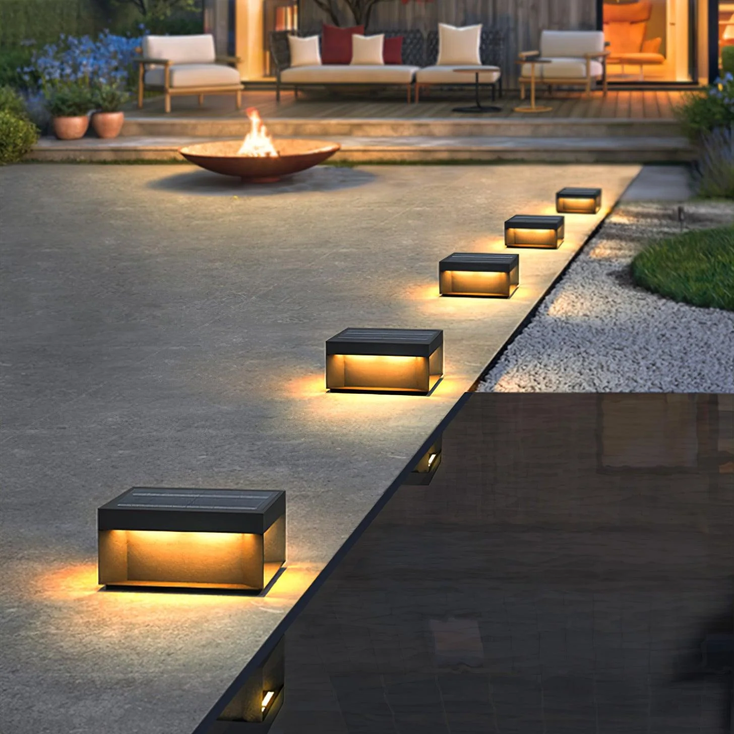 Lumioran - Solar Tuin Pilar Lamp - Image 41