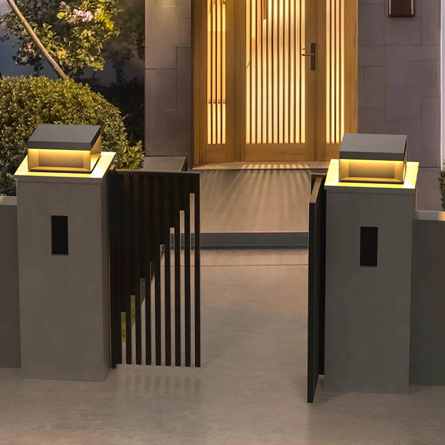 Lumioran - Solar Tuin Pilar Lamp - Image 43