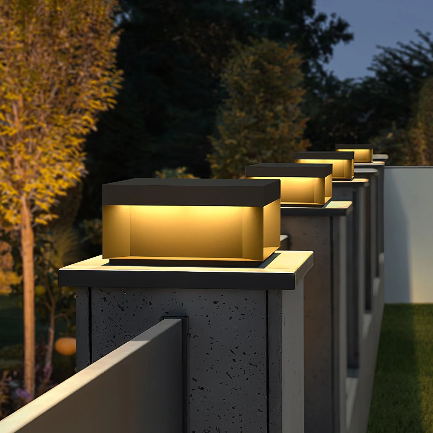 Lumioran - Solar Tuin Pilar Lamp - Image 44