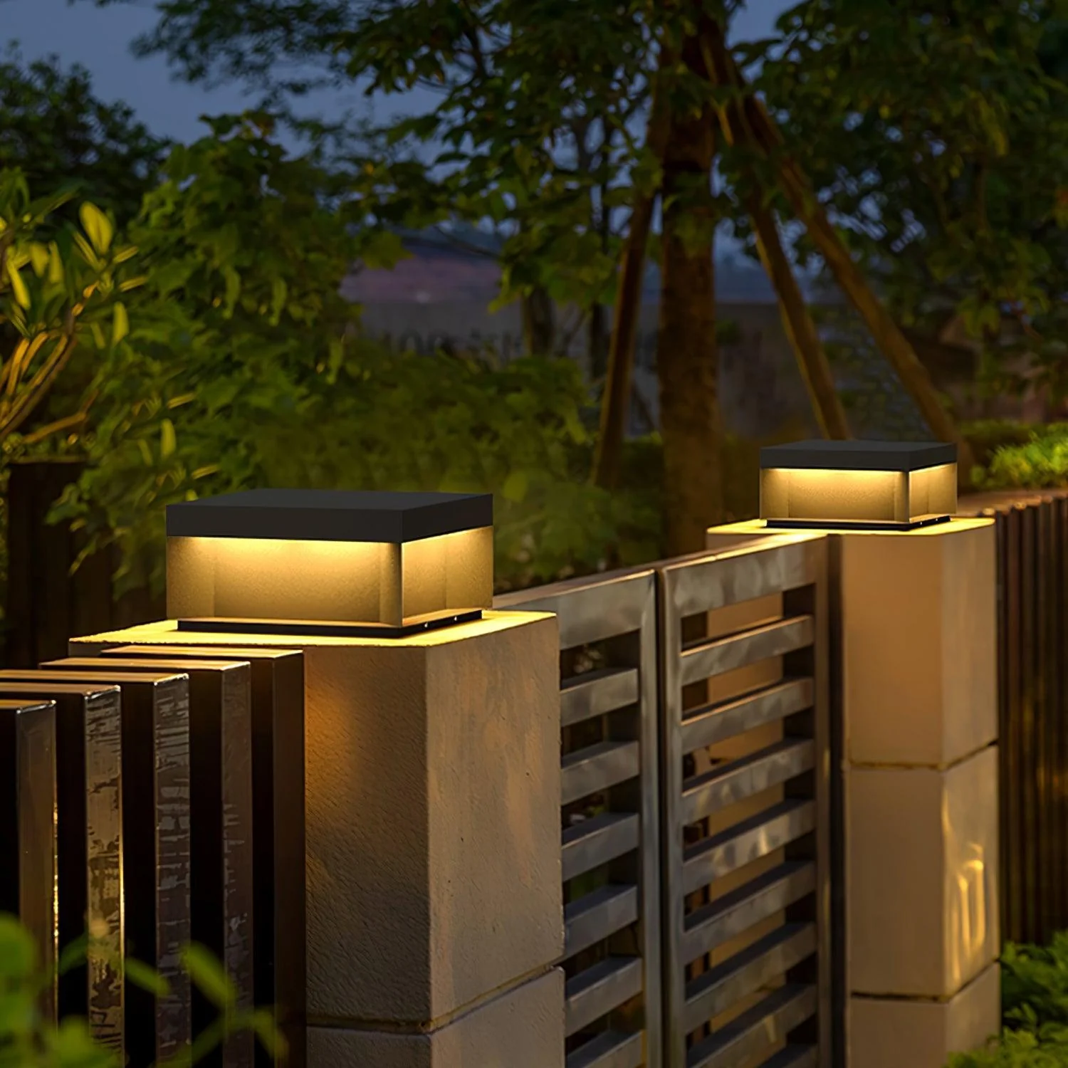 Lumioran - Solar Tuin Pilar Lamp - Image 8