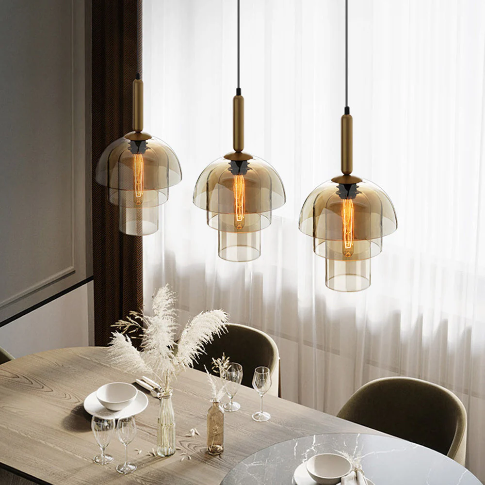 Lumivann - Minimalistische Glazen Dome Hanglamp - Image 7