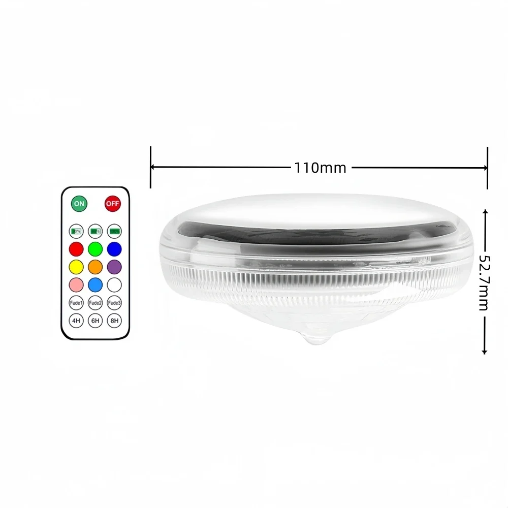 Lumivarn - Solar Drijvende RGB Zwembadlamp Waterdicht LED Projector - Image 5
