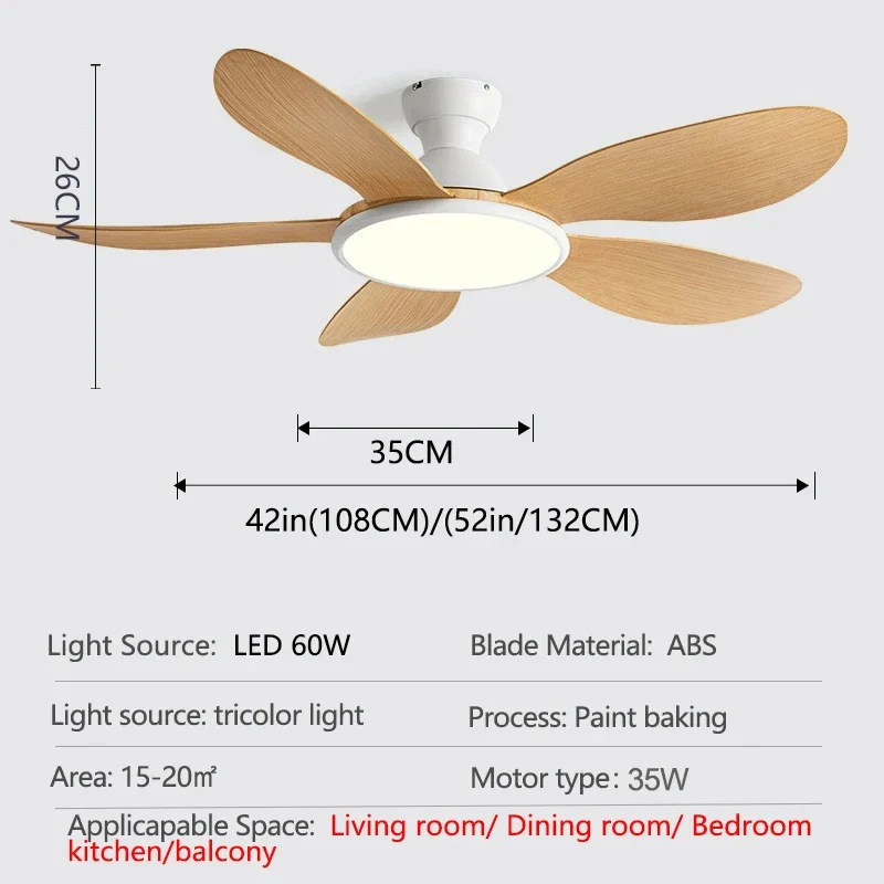 Lumivaron - Moderne LED Plafondventilator Met Verlichting En Afstandsbediening - Image 2