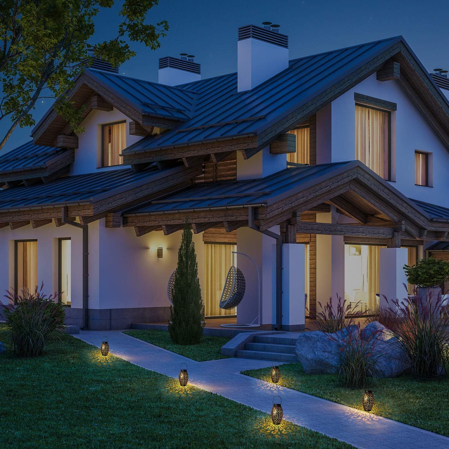 Lumord – Solar LED Tuinlantaarn Voor Buiten - Image 5
