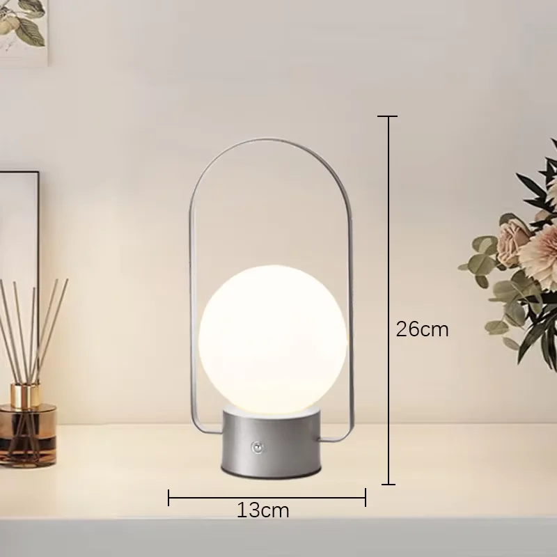 Lumynia - Scandinavische LED Tafellamp Oplaadbaar Hangend en Draagbaar - Image 2