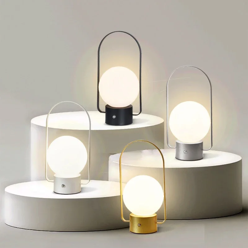 Lumynia - Scandinavische LED Tafellamp Oplaadbaar Hangend en Draagbaar - Image 4