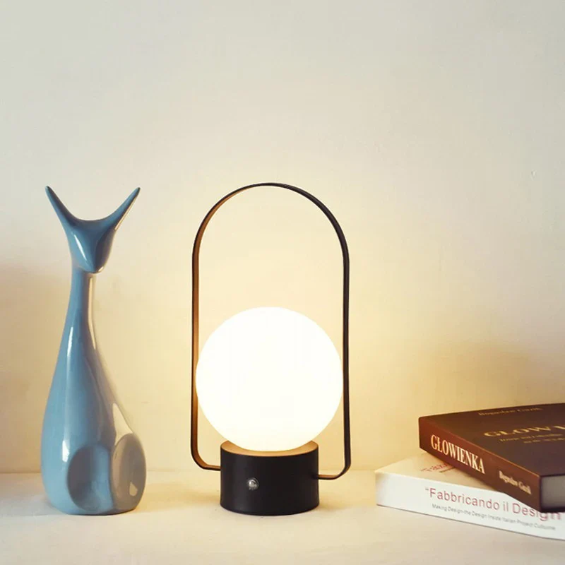 Lumynia - Scandinavische LED Tafellamp Oplaadbaar Hangend en Draagbaar - Image 5