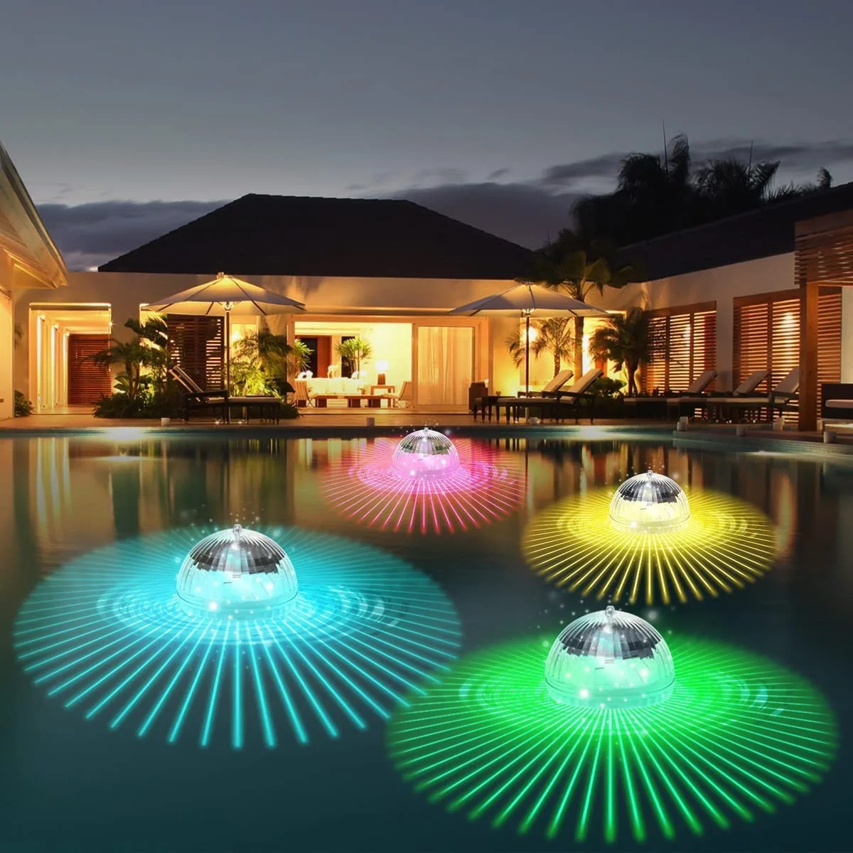 Lunavex - Solar LED Drijvende Lamp Waterdicht Kleurveranderend - Image 2