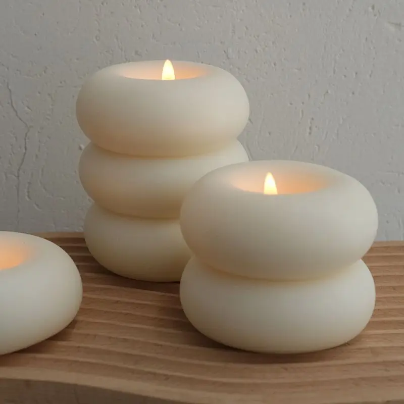 Lunirra - Donut Aromatherapie Kaars Rond Rookloos - Image 4
