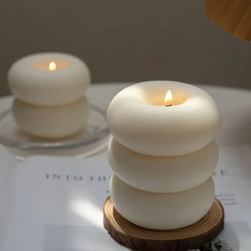 Lunirra - Donut Aromatherapie Kaars Rond Rookloos - Image 5
